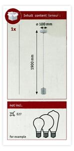 Lustră pe cablu 1xE27/20W NORDIN 230V Paulmann 79750