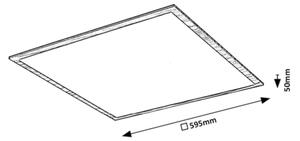 Panou LED aplicat ALMOND LED/40W/230V 4000K Rabalux 6908