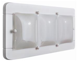 Aplică 3xE27/20W/230V albă