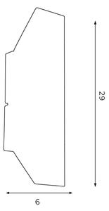 Aplică WALL 2xGU10/8W/230V albă