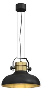 Lustră pe cablu HELSING 1xE27/60W/230V aurie