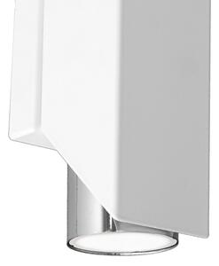 Aplică WALL 2xGU10/8W/230V albă/crom lucios