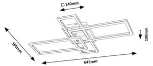 Rabalux 6590 - Plafonieră LED ASHTON, 24W, 230V