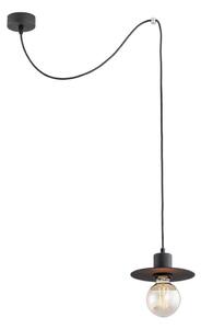 Lustră pe cablu CORSO 1xE27/15W/230V neagră Argon 3835
