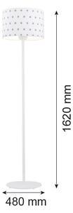 Lampadar MAGIC 1xE27/15W/230V alb Argon 4129