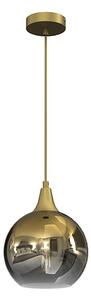 Lustră pe cablu MONTE 1xE27/60W/230V d. 20 cm aurie