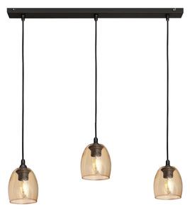 Lustră pe cablu BRILLANT 3xE27/15W/230V bej