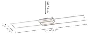 Plafonieră LED dimabilă ASMIN LED/42W/230V Leuchten Direkt 14711-55 + telecomandă