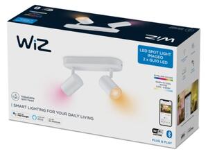Spot LED RGBW dimabil IMAGEO 2xGU10/4,9W/230V Wi-Fi alb WiZ