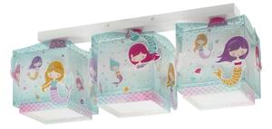 Plafonieră pentru copii MERMAIDS 3xE27/60W/230V Dalber 63443