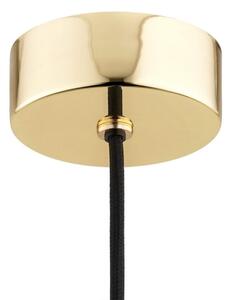 Lustră pe cablu MINORI 1xE27/15W/230V neagră/aurie Argon 4912
