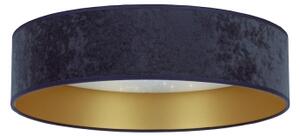 Plafonieră LED VELVET STAR LED/24W/230V d. 40 cm albastră/aurie Brilagi