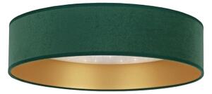 Plafonieră LED VELVET STAR LED/24W/230V d. 40 cm verde/aurie Brilagi