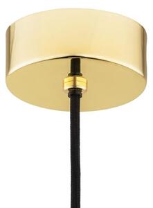 Lustră pe cablu JESSE 1xE27/15W/230V albă/aurie Argon 4879