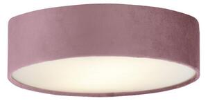 Plafonieră DRUM PLEAT 2xE27/60W/230V roz Searchlight 23298-2PI