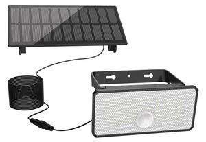 Aplică Solară LED Klausen Sunwave 2 KL190006 7W 700lm 7500K Negru IP44 17x9x7.8cm Lampă Exterior Economică Fără Cabluri Iluminat Sigur Curte