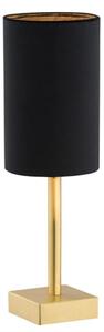 Lampă de masă ABRUZZO 1xE14/7W/230V alamă/neagră Argon 8031