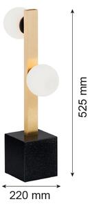 Lampă de masă FREEMONT 2xG9/5W/230V Argon 1044