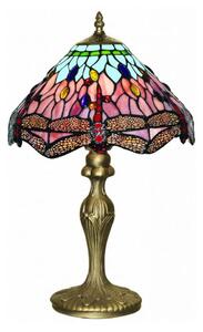 Lampă de masă Tiffany Searchlight EU1287 DRAGONFLY 1xE27/60W/230V
