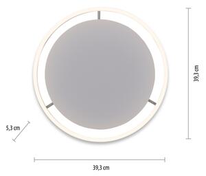 Leuchten Direkt 15391-95 - LED plafonieră RITUS 20W/230V cu dimmer, crom