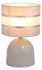 Lampă de masă HELEN 1xE27/15W/230V gri/argintie