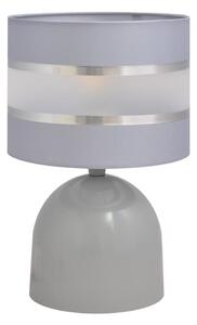 Lampă de masă HELEN 1xE27/60W/230V gri/argintie