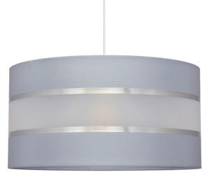 Lustră pe cablu HELEN 1xE27/15W/230V d. 40 cm gri/argintie