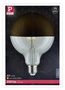 Bec LED dimabil cu cap sferic oglindit E27/6,5W/230V Paulmann 28679