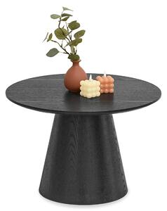 Z0ND0 Măsuță de cafea Otava 60 (lemn negru + negru). 1111675