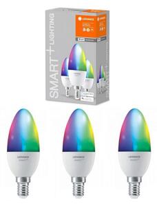 SET 3x bec LED RGBW dimabil SMART+ E14/5W/230V 2700K-6500K - Ledvance