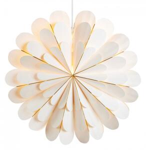 Decorațiune de Crăciun MARIGOLD 1xE14/25W/230V d. 60 cm albă Markslöjd 705309