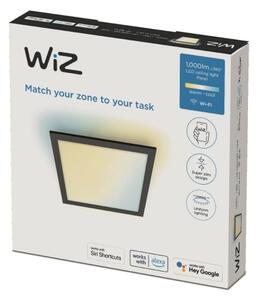 WiZ - Plafonieră LED SUPERSLIM dimabilă 12W 230V negru Wi-Fi