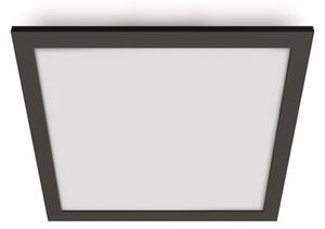 WiZ - Plafonieră LED SUPERSLIM dimabilă 12W 230V negru Wi-Fi