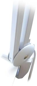Lampă LED de masă cu lupă LED/9W/230V albă
