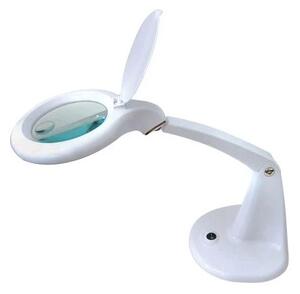 Lampă LED de masă cu lupă LED/6,5W/230V albă