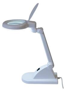 Lampă LED de masă cu lupă LED/6W/230V albă
