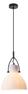 Lustră pe cablu RACK 1xE27/11W/230V albă/neagră Klausen 111028