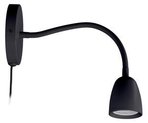 Veioză LED de perete dimabilă LED/4W/230V neagră Brilagi