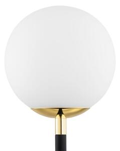 Lampă de masă FERRONE 2xE14/7W/230V neagră/albă/aurie Argon 7072