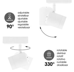 Spot LED dimabil MANU 1xGU10/5,8W/230V alb