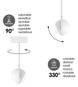 Spot LED dimabil NOP 1xGU10/5,8W/230V alb