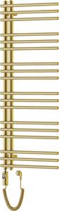 Mexen Neptun, element electric de încălzire 1200 x 500 mm, 600 W, auriu strălucitor, W101-1200-500-2600-50
