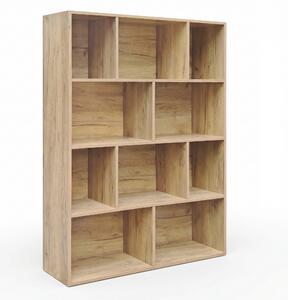 Biblioteca Evergin, Stejar, 100x30x135 cm