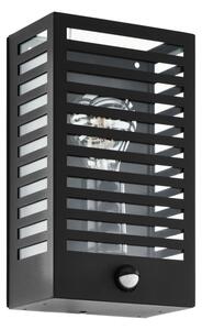 Aplică de exterior cu senzor ALAMONTE 1xE27/60W/230V IP44 Eglo 900137