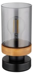 Lampă de masă FINCA 1xE27/40W/230V metal/lemn Globo 15557T