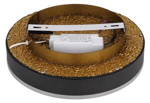 Plafonieră LED HEDI LED/24W/230V d. 30 cm neagră Globo 48460-24