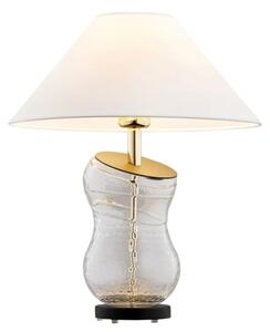 Lampă de masă VENETO 1xE27/15W/230V albă/alamă/neagră Argon 8036