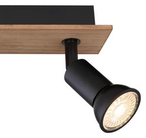 Spot DREW 3xGU10/35W/230V lemn/metal Globo 57998-3W