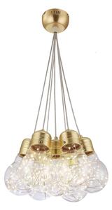 Lustră LED pe cablu BULBS LED/30W/230V aurie Klausen 142007