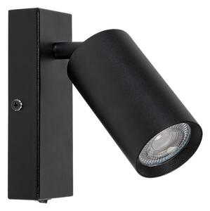 Spot de perete SOLO 1xGU10/25W/230V negru Rabalux 2084